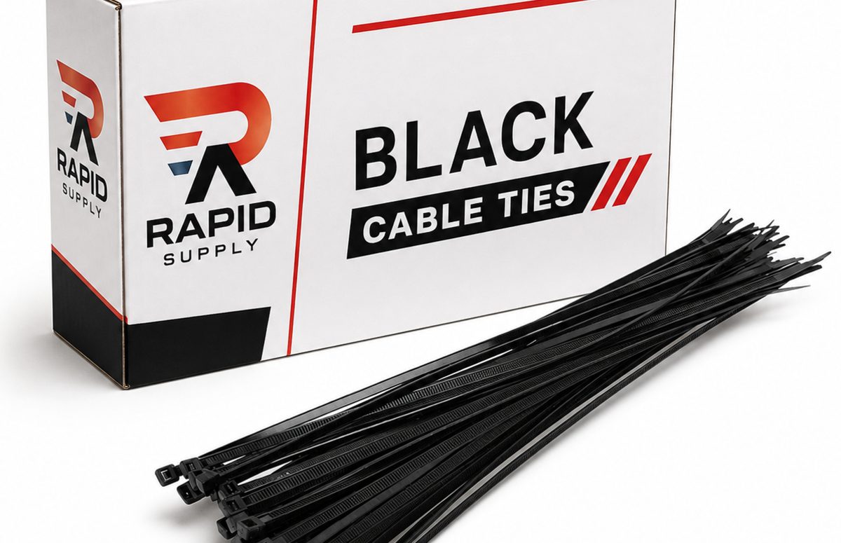 Zip Ties 4.8 × 380mm — 100 pack